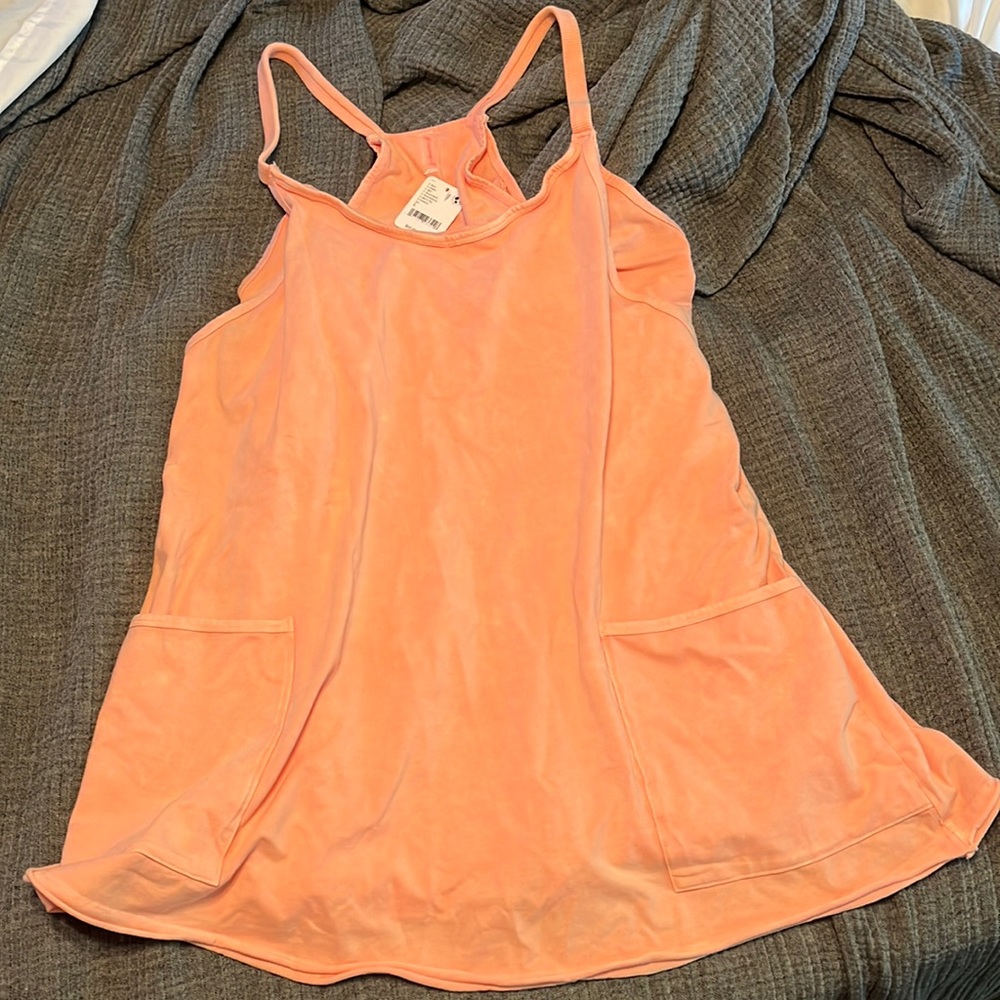 NWT free people hot shot mini dress w/shorts liner